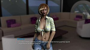 Intense Masturbation in Waterworld Hentai with Big Tits Milf, Eyes Closed, Episode 1 Scene 49.