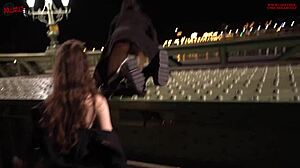 Risky Public Bridge Encounter