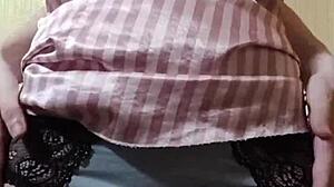 Elza Kom's Pussy In Panties Fetish