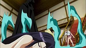 Big Titty Anime Babe Gets Pussy Licked!!