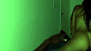 She waited for everyone to leave before jumping into action until dawn