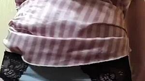 Elza Kom's Pussy In Panties Fetish