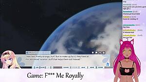 LewdNeko Plays Lewd Game Intensely