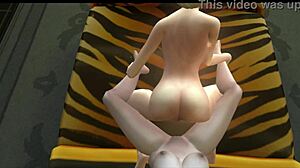 Judith Ward enjoys this sexy woman in anime hentai game