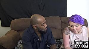 Cam girls fucked by big black cocks, cum in mouth