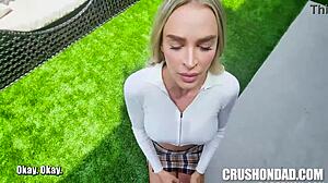 emma hix and allen swift do safe anal with blowjob and pov action