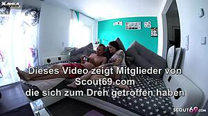 Amateur Couple's Passionate Anal Creampie