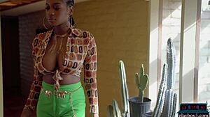 Ebony Playboy Model Nyla Reveals Huge Natural Tits