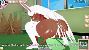 Big-Ass Bunny Girl Fucked Intensely Until Orgasm