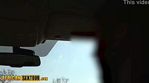 Safari adventure with an amateur African girl I just met, then home