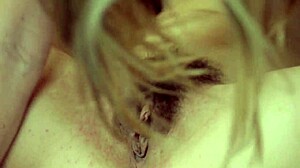 Hairy Cunt Lesbian Couple Gets Wet And Wild