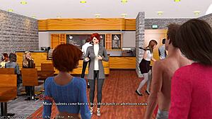 Being a Dik 06: Helping Curvy Redhead Boss with Huge Tits