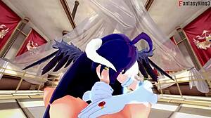 Albedo fucking me in POV Overlord