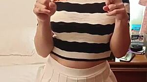 Watch my mother-in-law's reaction to talking about sex part 1