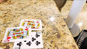 hey, strip poker with sexy stepmom coco vandi gets wild, part 1!