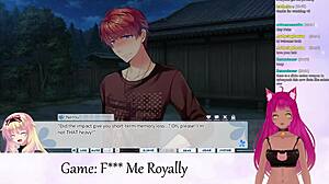 LewdNeko Plays Lewd Game Intensely