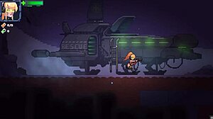 Blonde Sci-Fi Slut In Hentai Game Has Consensual Sex With Aliens Leading To Creampie