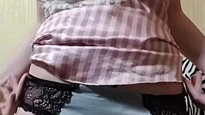 Elza Kom's Pussy In Panties Fetish