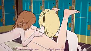 Chihiro and Hiyoko's Beach Anal Adventure