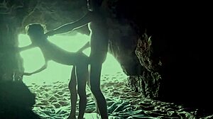 Couple Hides In Beach Cave For Private Moment