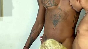 Intense Bareback Group Fuck With Big Black Cocks!