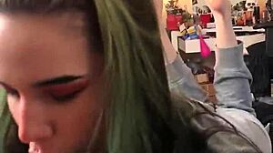 Amateur alternative teen blowjob the pose