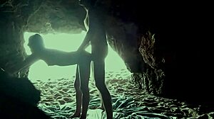 Couple Hides In Beach Cave For Private Moment