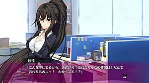 Bukkake Hentai Game 03 with Lingerie Blowbang