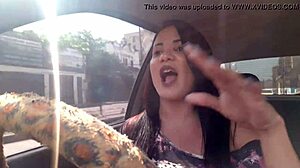 Latina gives ass as birthday gift to Francesco