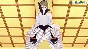 kusuha mizuha and cagalli in intense lesbian play