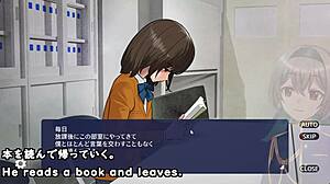 Shadows Interact in Clubroom Trial Version with Machine Translated Subtitles