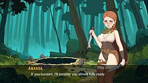 Otakus rage porn game part 1: wake up to big tits in anime hentai