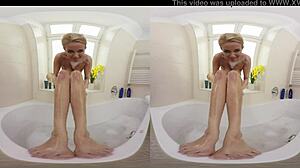 lovely fetish babe nikky dream in vr video experience