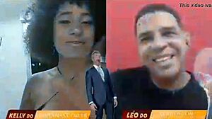 kelly the hot escort from sao paulo interviews leo ogro, watch full on spartanas channel here on xvideos