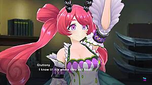 Magicami Koihime Muso Collab with Wild Hentai Group Riding Action