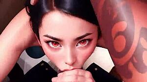 An AI-generated animation of a fun party rock event