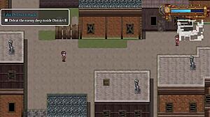 Cute Girl Grabs Strange Object In Man's Box: Detective Girl Of The Steam City Part 6