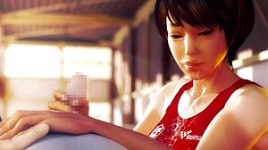 3d hentai animation sex with an athlete