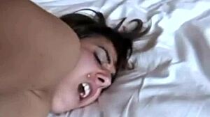French Beurette Gets Her Ass Pounded Hard in Raw Anal Sex Tape