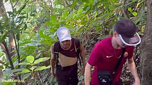 black twink sucks monster cock.