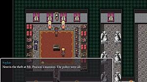 Cute Girl Grabs Strange Object In Man's Box: Detective Girl Of The Steam City Part 6