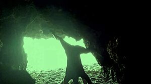 Couple Hides In Beach Cave For Private Moment