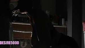 Spit on your big black cock for curvy amateur couple!