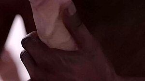 Does the black man suck that big white dick?