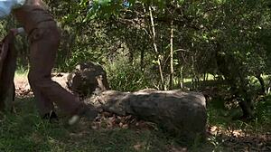 madelyn marie and natasha marley model in outdoor group scene with big tits