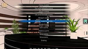 In the narrative of through spacetime 67, the protagonist travels through dimensions in anime hentai game