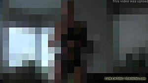 Femdom Commands Lick Cum Off Floor