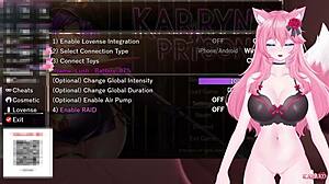 Vtuber KanakoVT Teases Catgirl's Pussy In Wild 3D Game