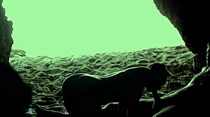 Couple Hides In Beach Cave For Private Moment