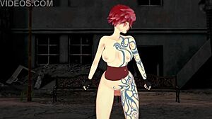 sex with tattooed lilith unfolds in uncensored 3d hentai hardcore scenes